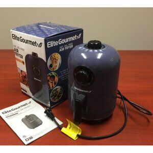 New Personal 1.1 Qt. Compact Space Saving Electric Hot Air Fryer Oil-Less